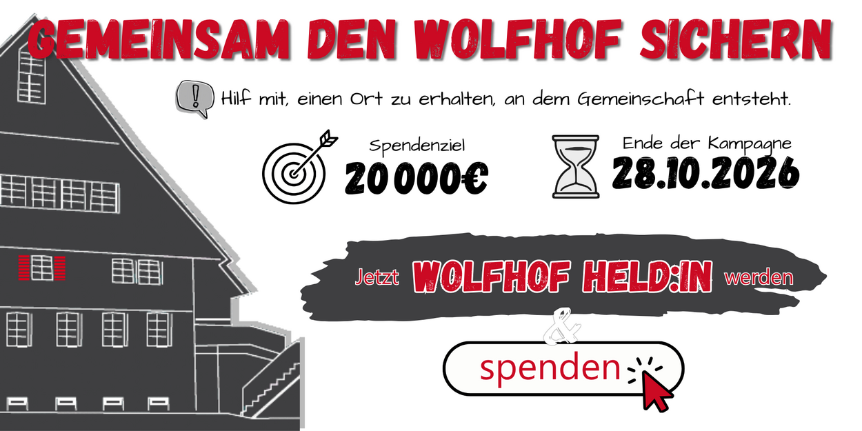 Header Wolfhof Fundraising Homepage Header Wolfhof Fundraising Homepage